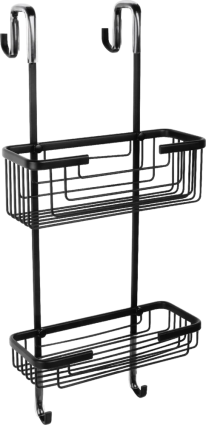 Полка Fixsen Hotel FX-854B-2 прямая, черная