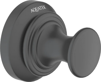 Крючок Акватек Классик AQ4501MB матовый черный
