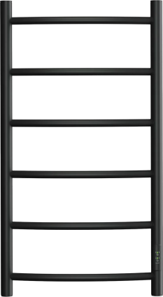Полотенцесушитель электрический Point Афина PN04848B 40х80, черный
