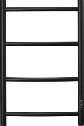 Полотенцесушитель электрический Point Афина PN04846B 40х60, черный