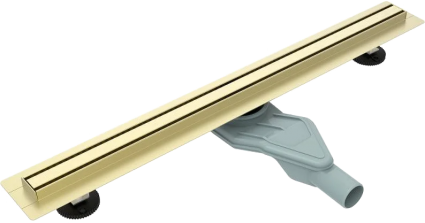 Душевой трап (лоток) Esbano Slim Side 80 cм, матовое золото