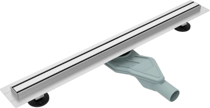 Душевой трап (лоток) Esbano Slim Side 80 cм, матовый хром
