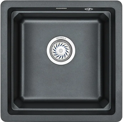 Мойка кухонная Granula Kitchen Space KS-4501U шварц