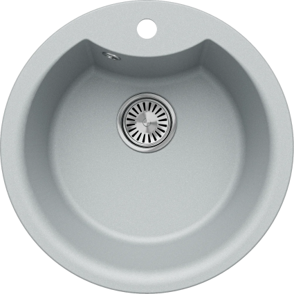 Мойка кухонная Tolero Classic R-108E платина