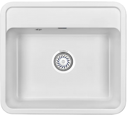 Мойка кухонная Granula Standart ST-5601 белый
