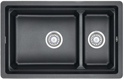 Мойка кухонная Granula Kitchen Space KS-7304U шварц