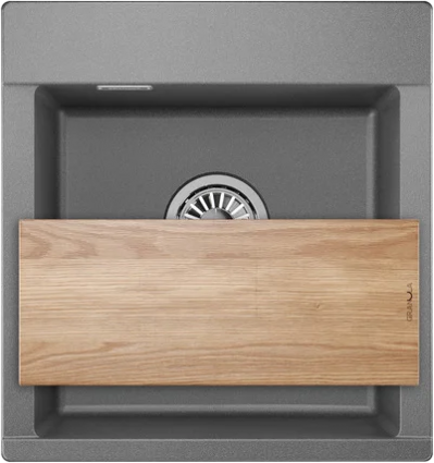 Мойка кухонная Granula Estetica ES-4701 графит