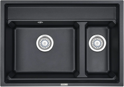 Мойка кухонная Granula Kitchen Space KS-7302 шварц