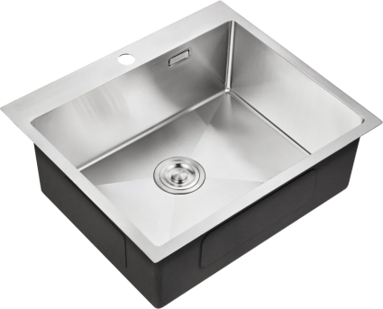 Мойка кухонная Milacio Steel Denia 59 MC.77490 сталь нержавеющая