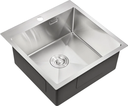 Мойка кухонная Milacio Steel Denia 51 MC.77480 сталь нержавеющая