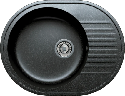 Мойка кухонная Tolero Classic R-122 уголь
