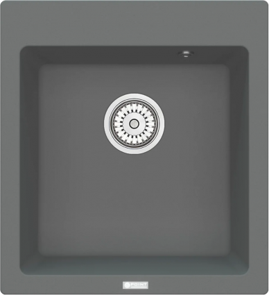 Мойка кухонная Point Моко 47 серая