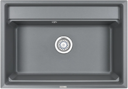 Мойка кухонная Granula Kitchen Space KS-7301 алюминиум