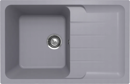 Мойка кухонная Ulgran Quartz Gerda 780 бетон