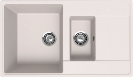 Мойка кухонная Ulgran Quartz Prima 860 жасмин