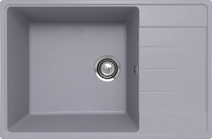 Мойка кухонная Ulgran Quartz Prima 760 бетон