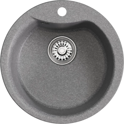 Мойка кухонная Mixline ML-GM12 графит
