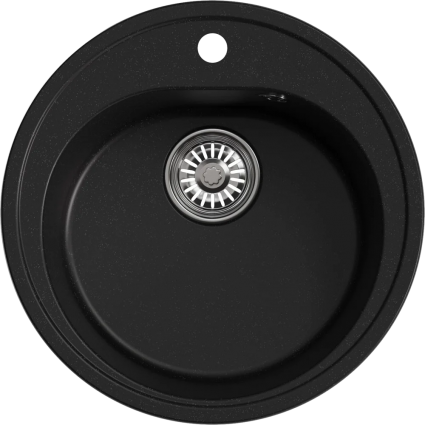 Мойка кухонная Mixline ML-GM11 ультра-черная