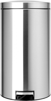 Мусорное ведро Brabantia Pedal Bin 424229 20+20 л, стальное полированное