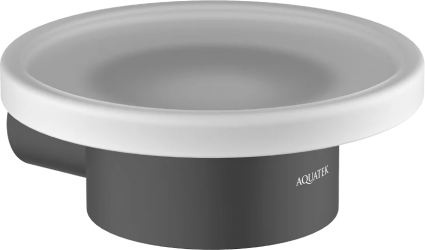 Мыльница Акватек Лира AQ4403MB матовый черный