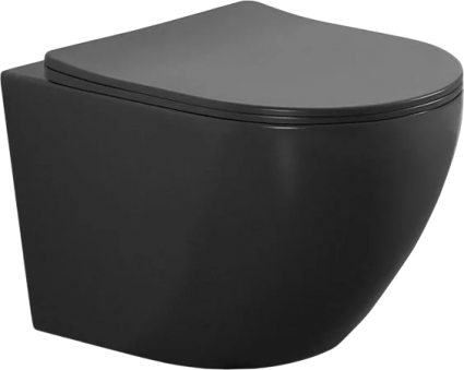 Унитаз подвесной Aquanet Cetus 279091 безободковый, с микролифтом