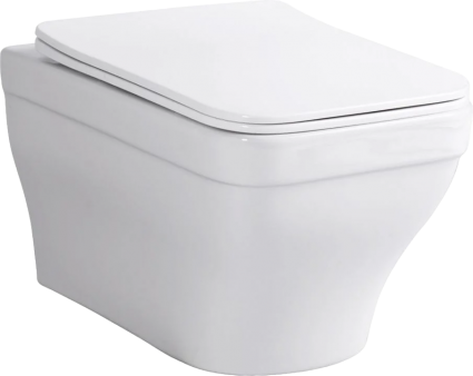 Унитаз подвесной Aquanet Elegant 280960 безободковый, с микролифтом