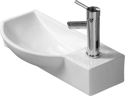 Рукомойник Weltwasser WW Aisbach 7945 GL-WT R глянцевый белый