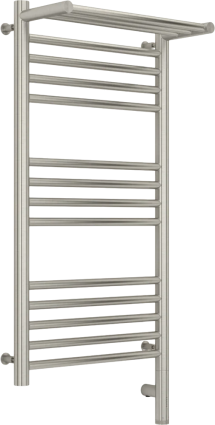 Полотенцесушитель электрический Сунержа Богема 3.0 80х40 с полкой, сатин, R
