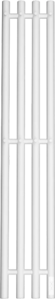 Полотенцесушитель электрический Point Деметра П3 PN12832W 18х120, белый