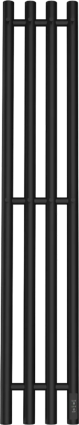 Полотенцесушитель электрический Point Деметра П3 PN12832B 18х120, черный