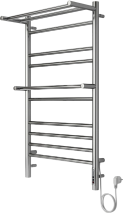 Полотенцесушитель электрический Акватек Альфа П10 50x90 хром
