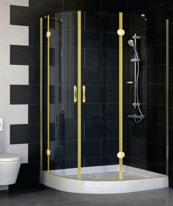 Душевой уголок Vegas Glass AFS-F 120*90 09 01 R стекло прозрачное, 120x90