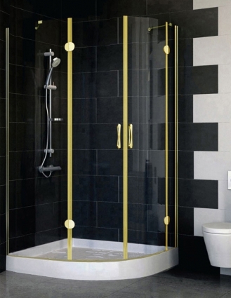 Душевой уголок Vegas Glass AFS-F 110*90 09 01 L стекло прозрачное, 110x90