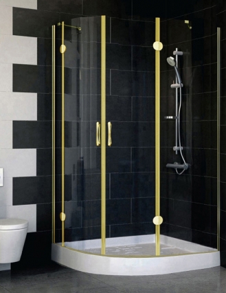 Душевой уголок Vegas Glass AFS-F 110*90 09 01 R стекло прозрачное, 110x90