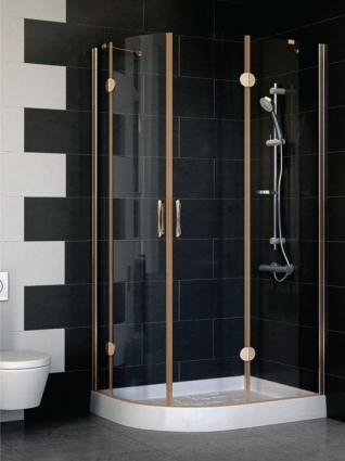 Душевой уголок Vegas Glass AFS-F 100*80 05 01 R стекло прозрачное, 100x80