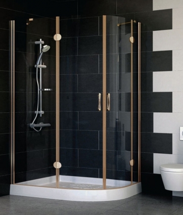 Душевой уголок Vegas Glass AFS-F 120*80 05 01 L стекло прозрачное, 120x80