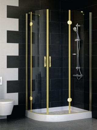 Душевой уголок Vegas Glass AFS-F 100*80 09 01 R стекло прозрачное, 100x80