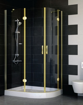 Душевой уголок Vegas Glass AFS-F 110*80 09 01 L стекло прозрачное, 110x80