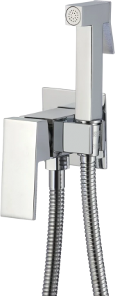 Гигиенический душ D-lin D183201 со смесителем, хром