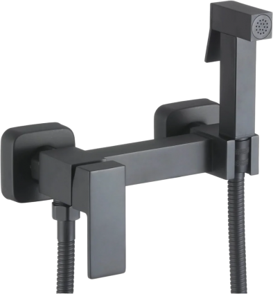 Гигиенический душ D-lin D180201-A со смесителем, черный