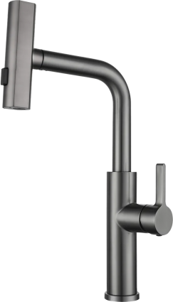 Смеситель для кухни Профсан Steel PSM-308-96 графит