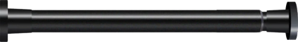 Телескопический карниз Carnation Home Fashions Boho Black 110-200 см