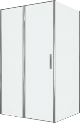 Душевой уголок Allen Brau Priority 120x80, профиль хром, стекло прозрачное