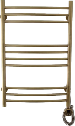Полотенцесушитель электрический Domoterm Калипсо П10 50x80, правый, бронза