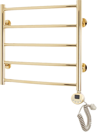 Полотенцесушитель электрический Domoterm Калипсо П5 50x50, правый, золото