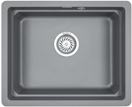 Мойка кухонная Granula Kitchen Space KS-5501U алюминиум