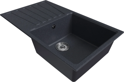 Мойка кухонная Mixline ML-GM20 (343) антрацит