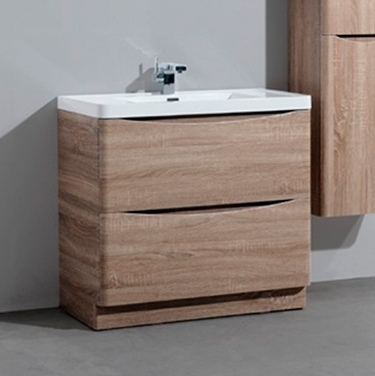 Тумба для комплекта BelBagno Ancona-N 100 rovere bianco напольная