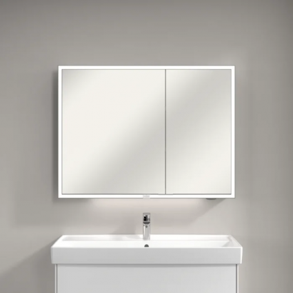 Зеркало-шкаф Villeroy & Boch My View Now A4551000 100х75 с LED-подсветкой, 6500 K