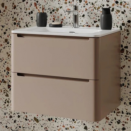 Тумба для комплекта Iddis Edifice 60 подвесная, капучино, под раковину 0106000i28